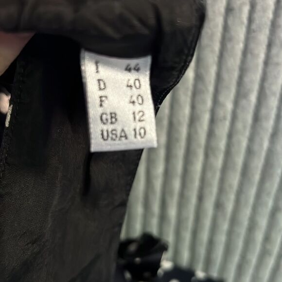 Vintage Moschino Dress Cheap & Chic Barbie Head Print Navy Wiggle Dress Rare - Picture 11 of 13